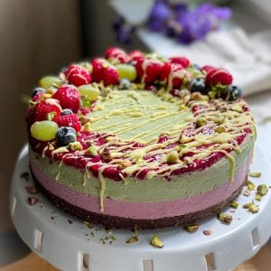 Tort fistic și căpșuni