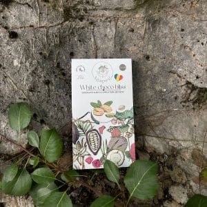🍫 White Choco Bliss – Ciocolată Albă cu umplutură de Fistic  110 gr